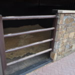 U-BARN STONE STALL WALL POCKET DOOR