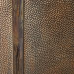 WASH STALL COPPER WALL DETAIL