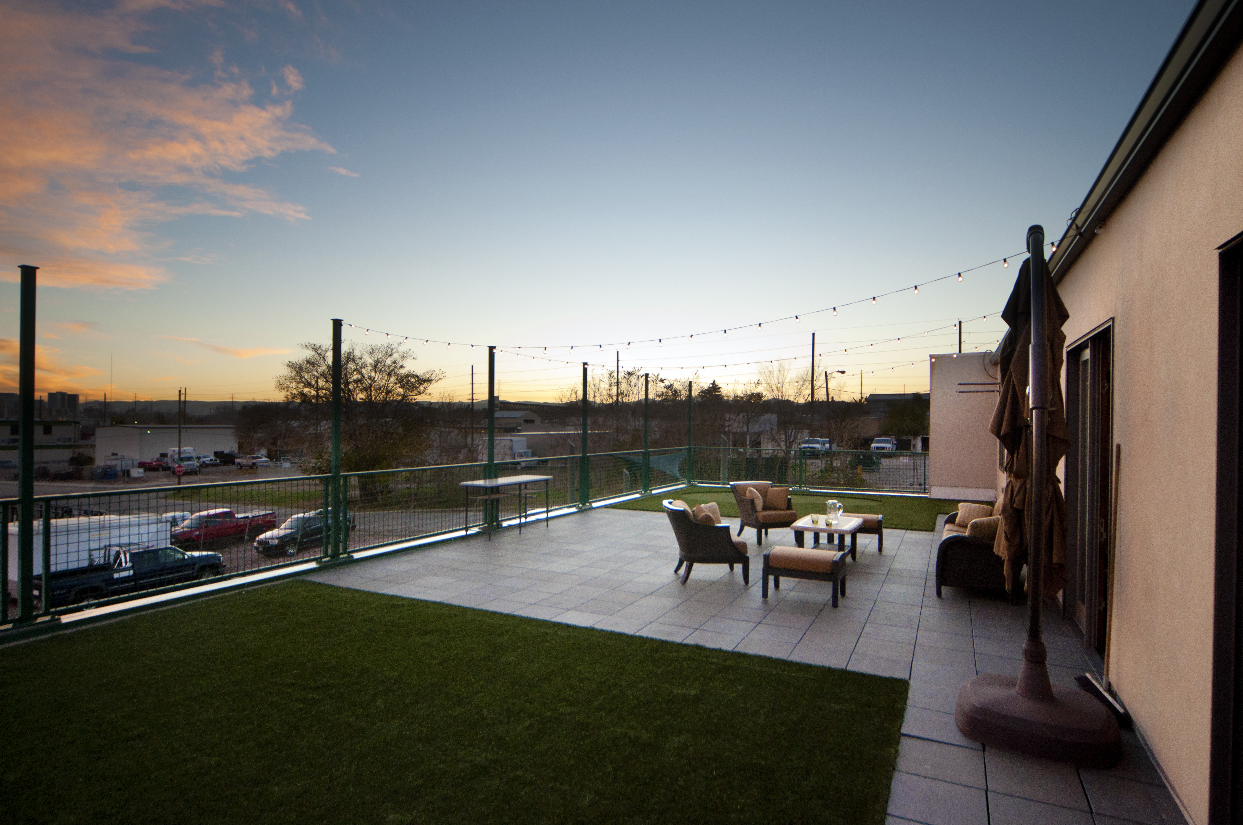 ROOF-TURF DECK