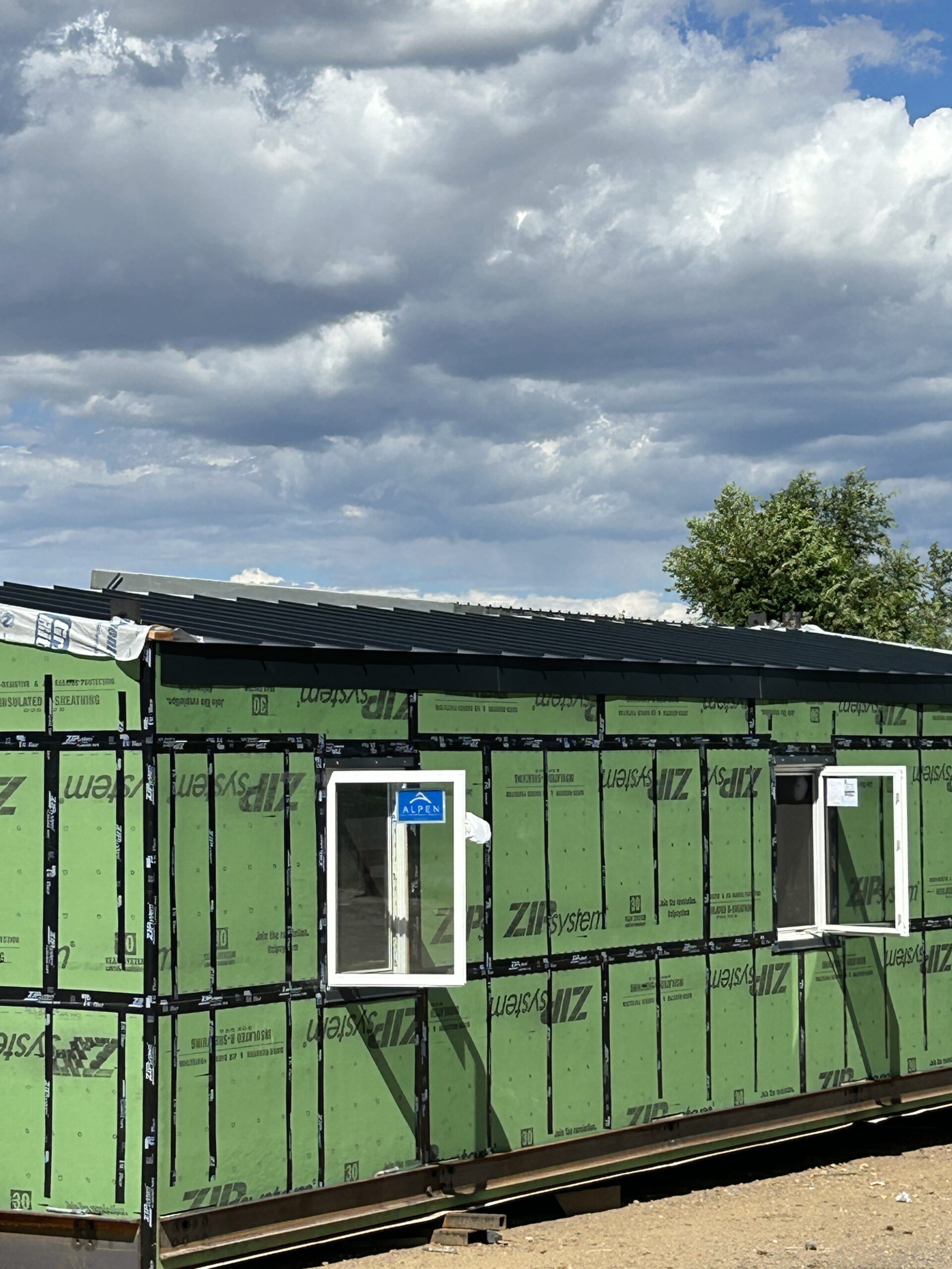 Cladding Module EXTERIOR ROOFING AND CLADDING STARTS ON MODULES - Yardstick Studio, LLC